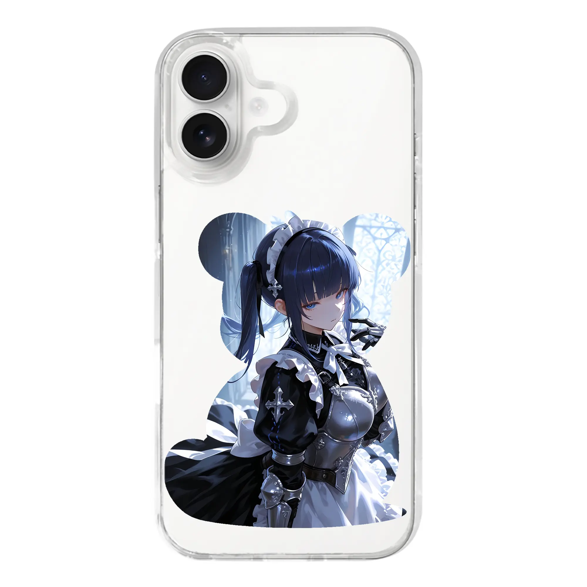 オーバーロード グッズ ナーベラル・ガンマ - iPhone 17シリーズ 透明スマホケース – 薄型・耐衝撃・精密フィット保護カバー